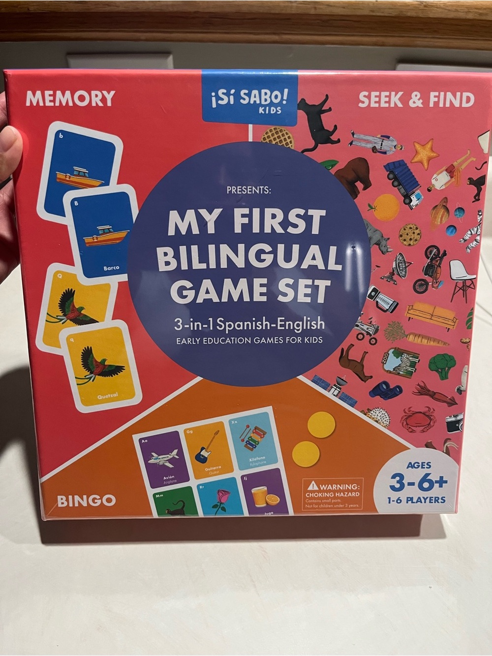 My first bilingual game set